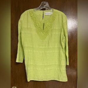 Women’s Alfred Dunner Long Sleeved Top Shirt Sz 14